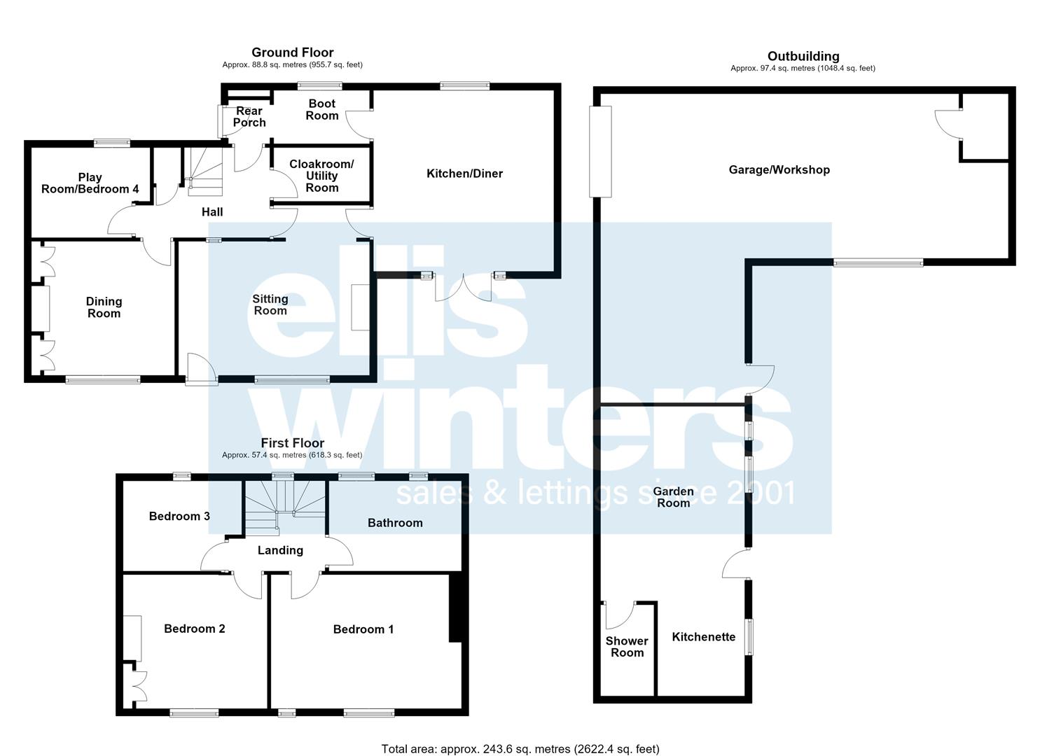 Fen Road, Pidley floorplan