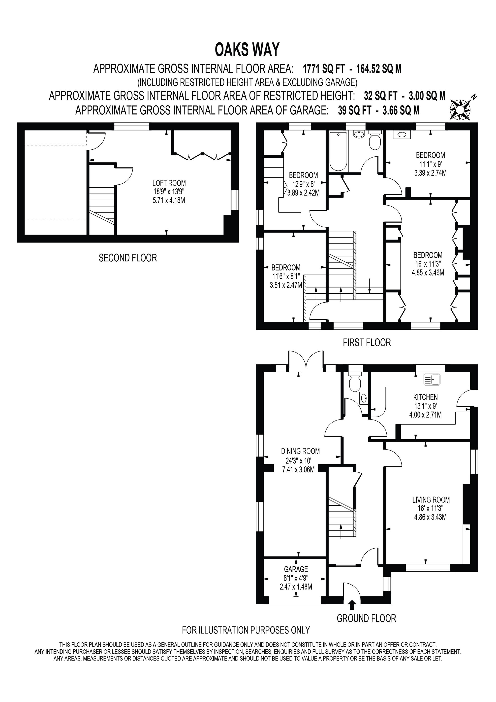 23 Oaks Way, Surbiton floorplan