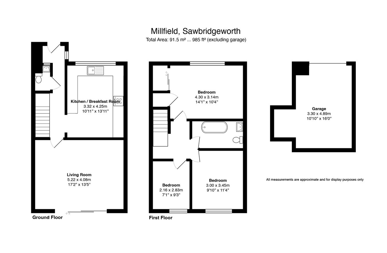 9, Millfields, Sawbridgeworth floorplan