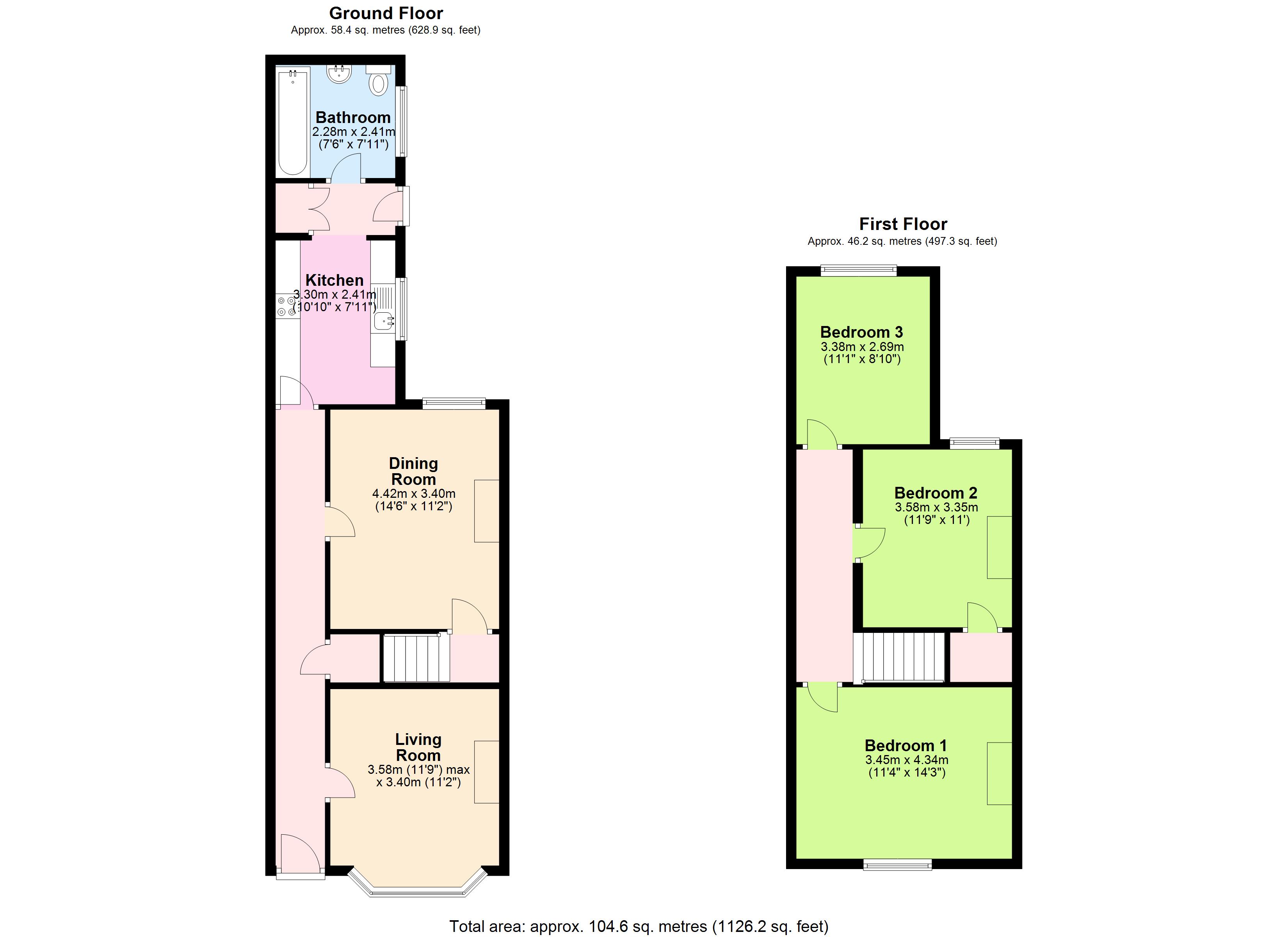 3 Bedrooms Terraced house for sale in Rock Road, Sittingbourne ME10