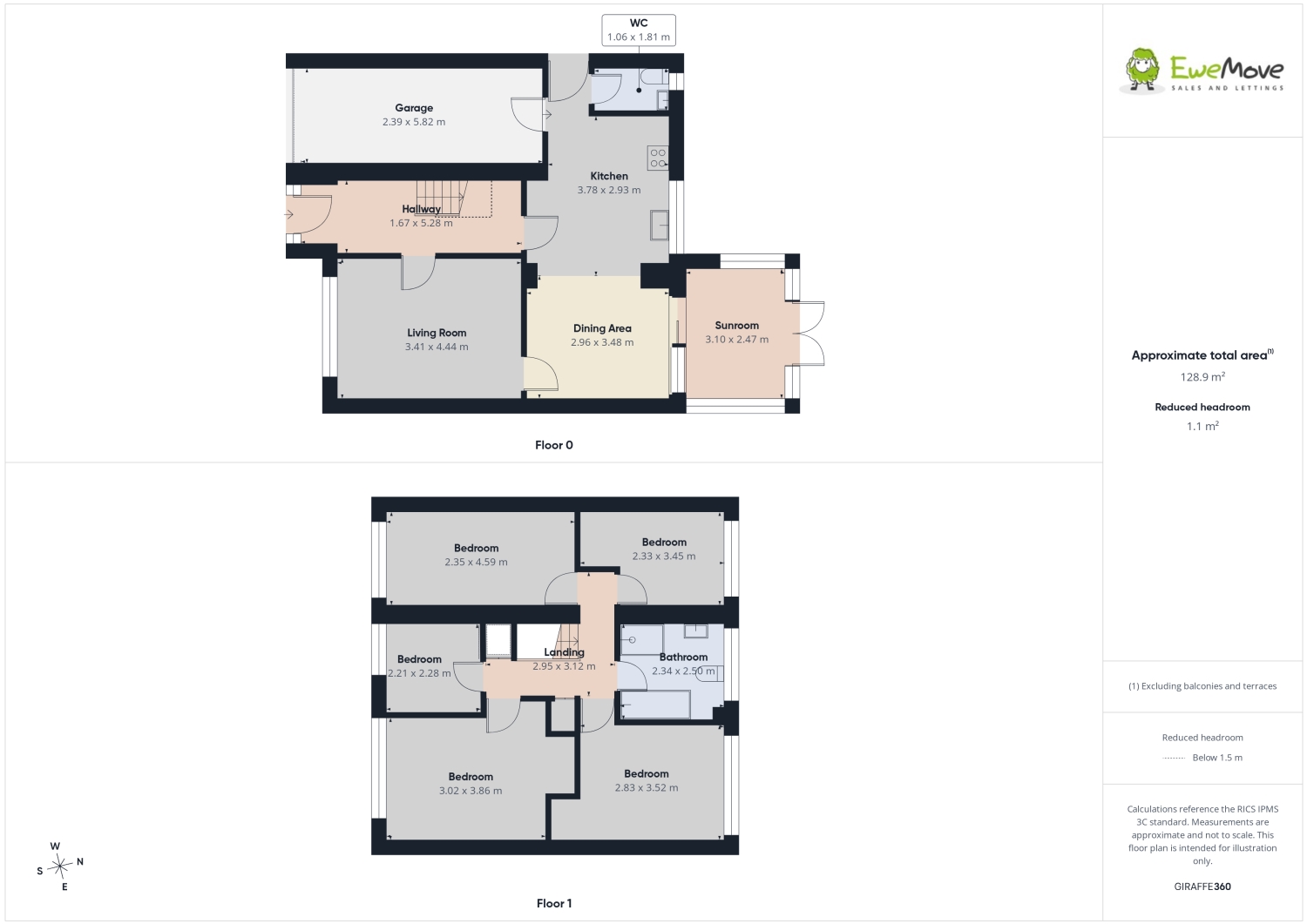 28, Harold Avenue, Dukinfield floorplan