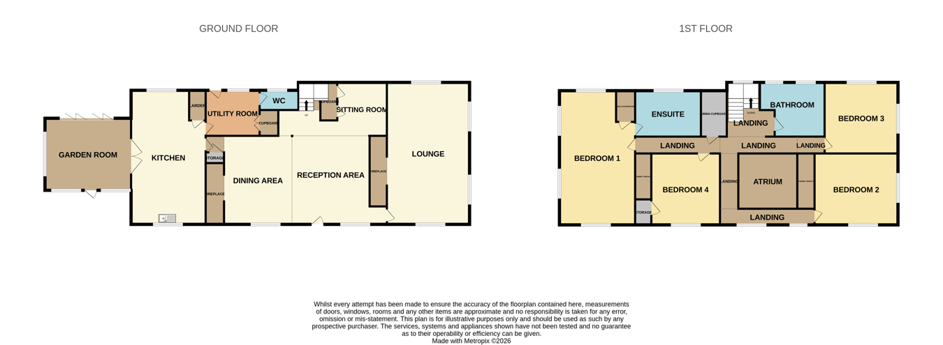 Winters, Southend Road, Great Wakering floorplan