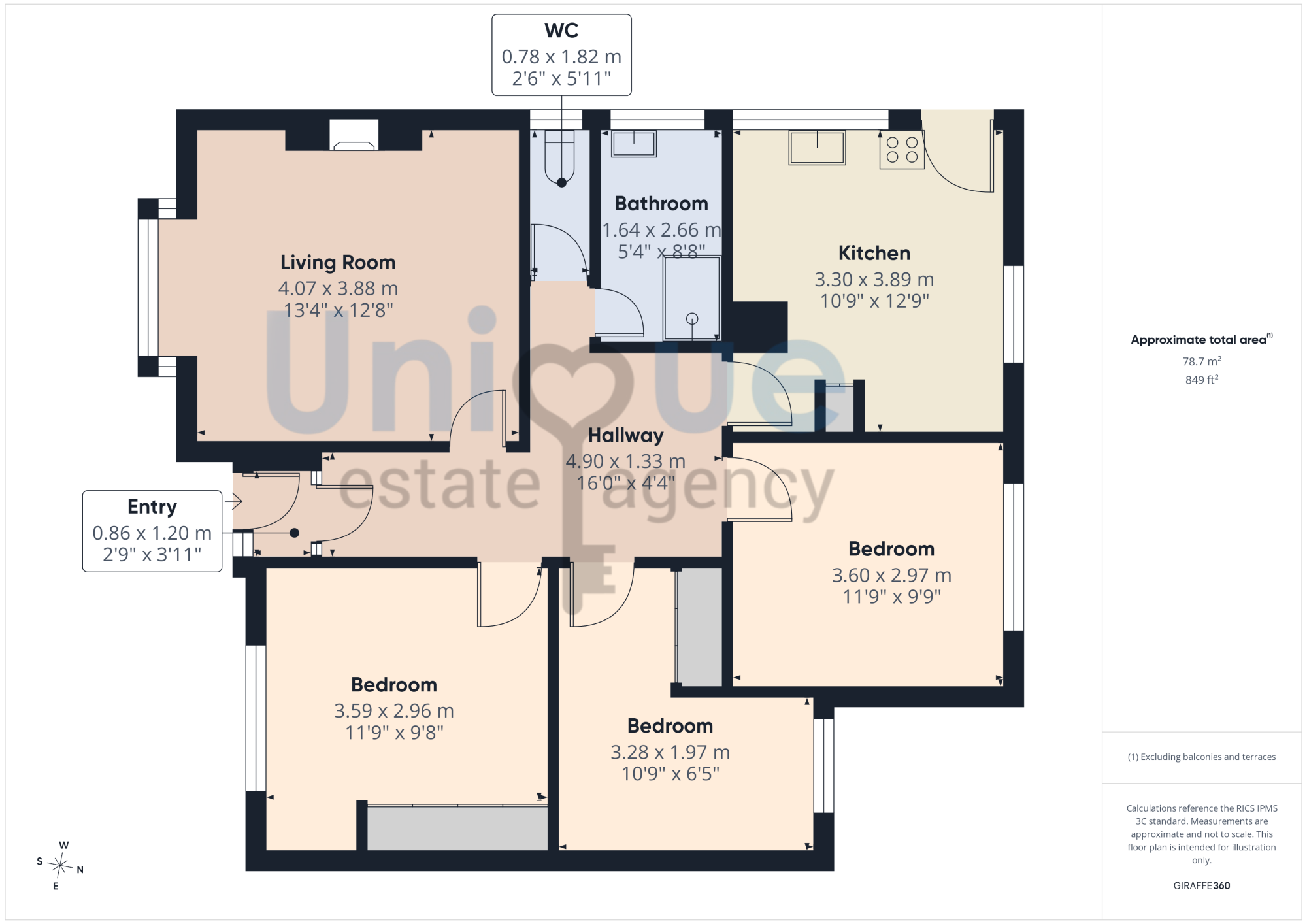2, Coronation Road, Kirkham floorplan