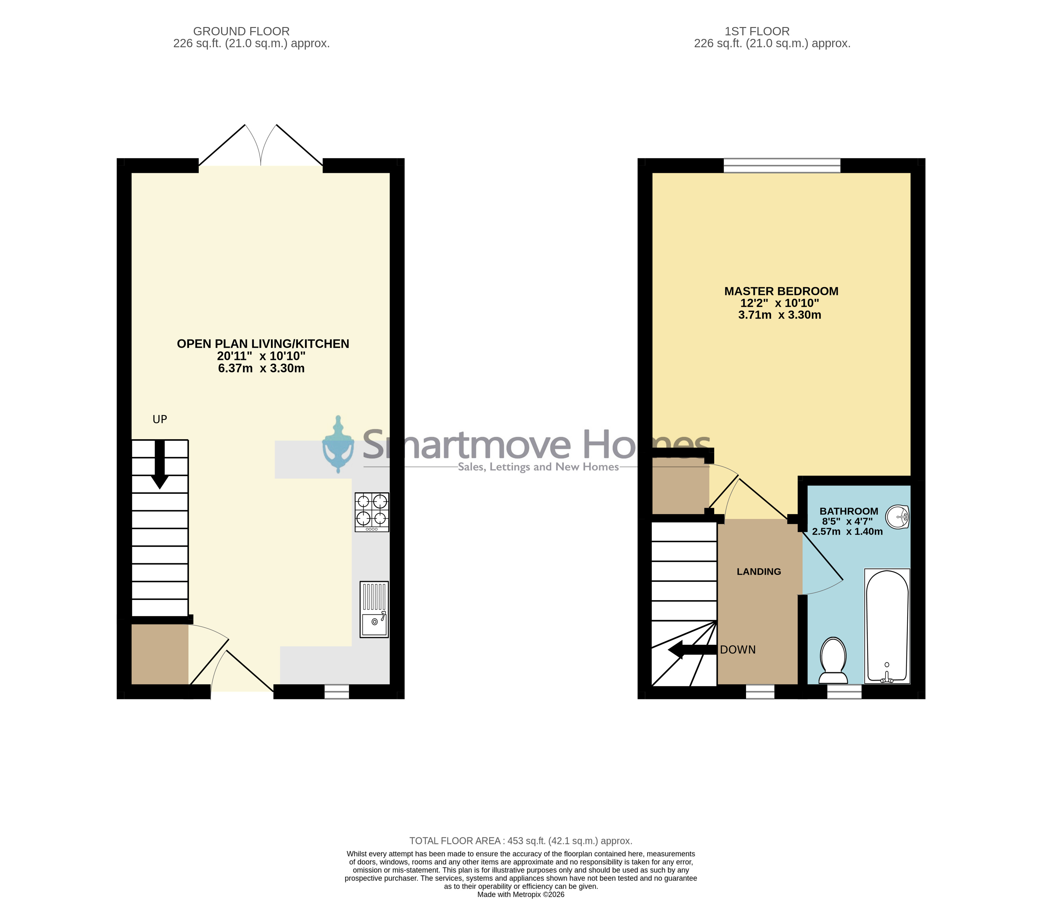 110, Broadway, Alfreton floorplan