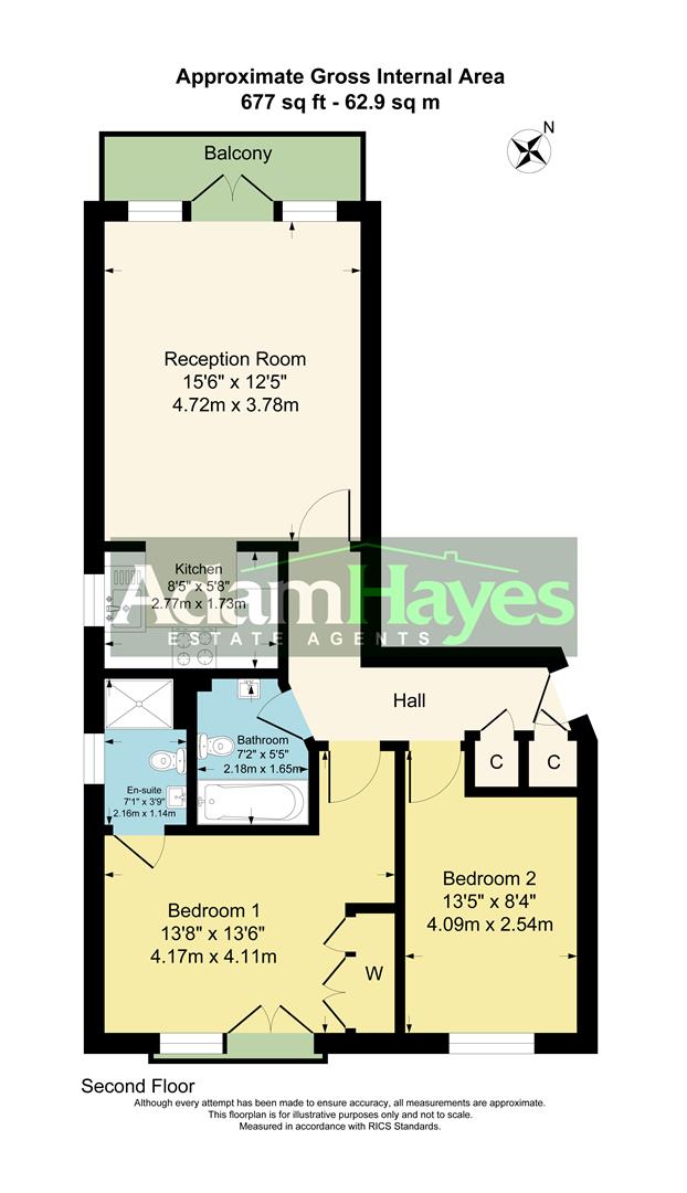 19a Juliana Close, London floorplan