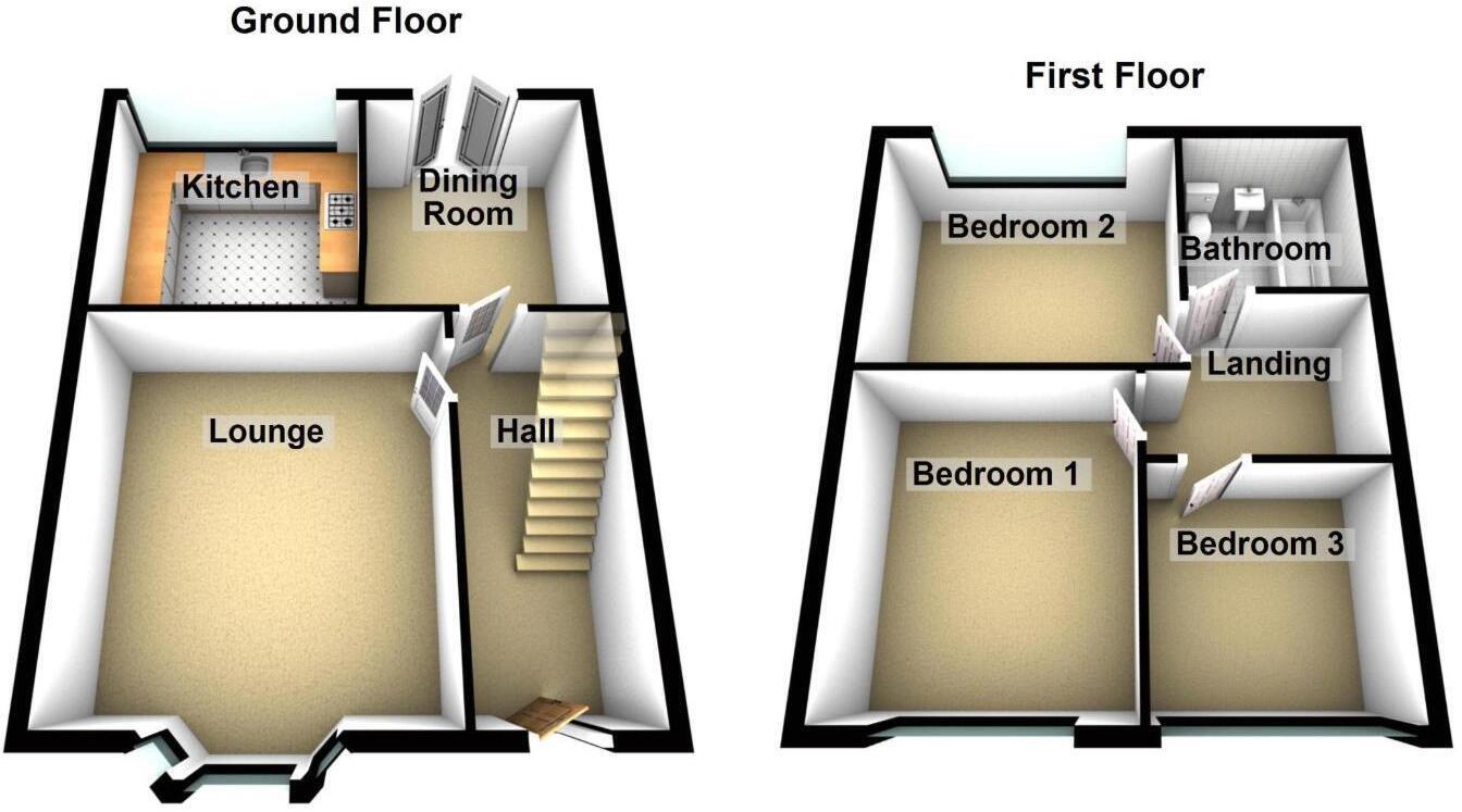 110, Lawson Road, Blackpool floorplan