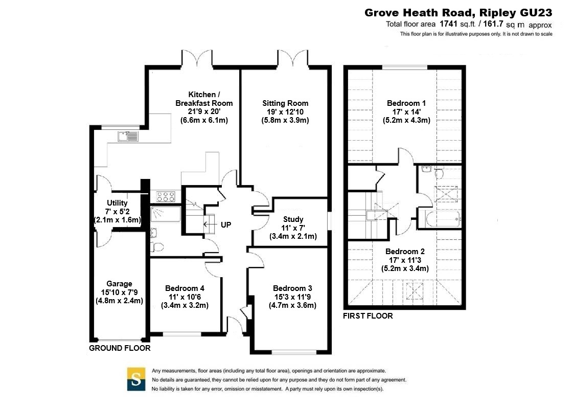 4, Grove Heath Road, Surrey floorplan