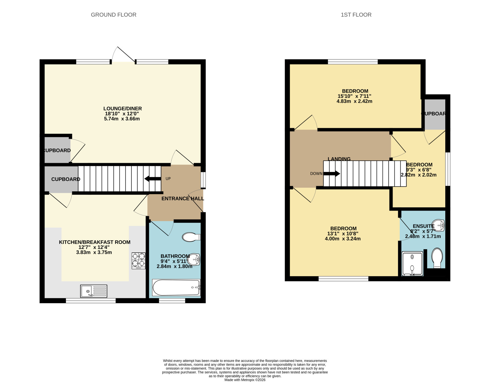 47, Nipsells Chase, Chelmsford floorplan