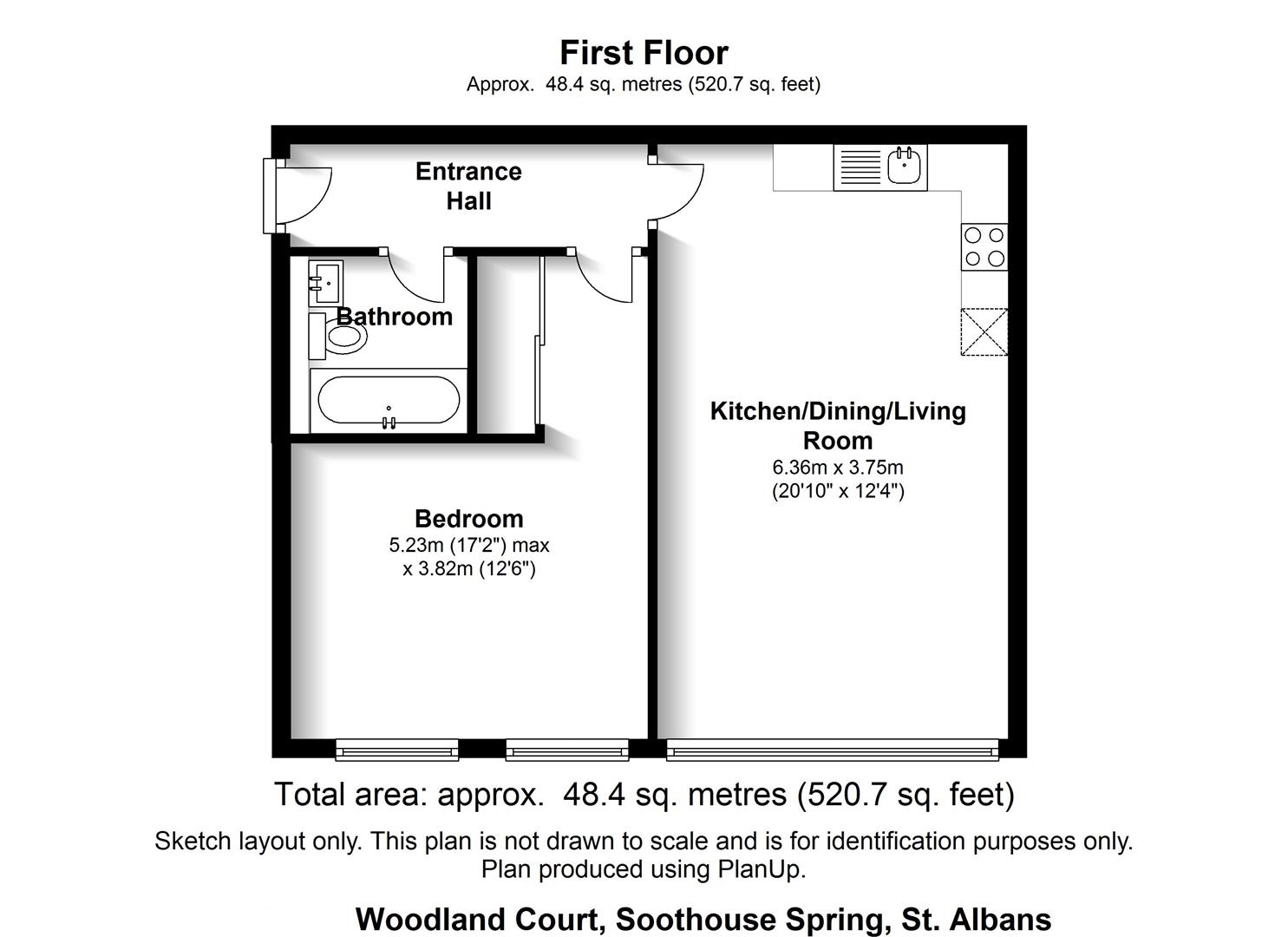 8, Woodland Court, St Albans floorplan