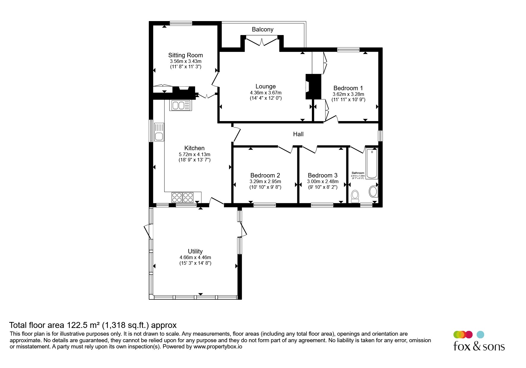 Notter Gardens, ,, Saltash floorplan