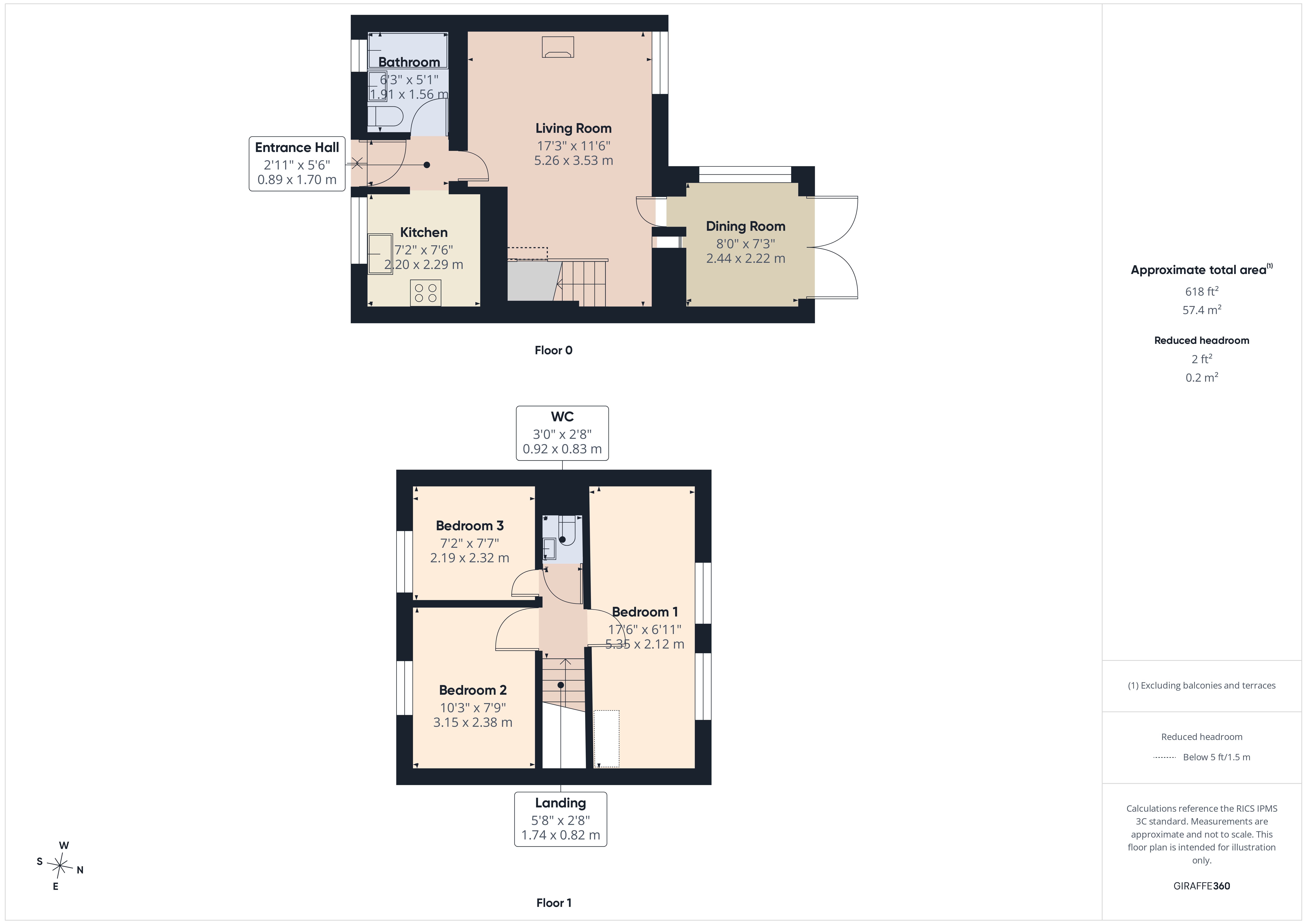 Jarvies,, Gunpool Lane, Cornwall floorplan
