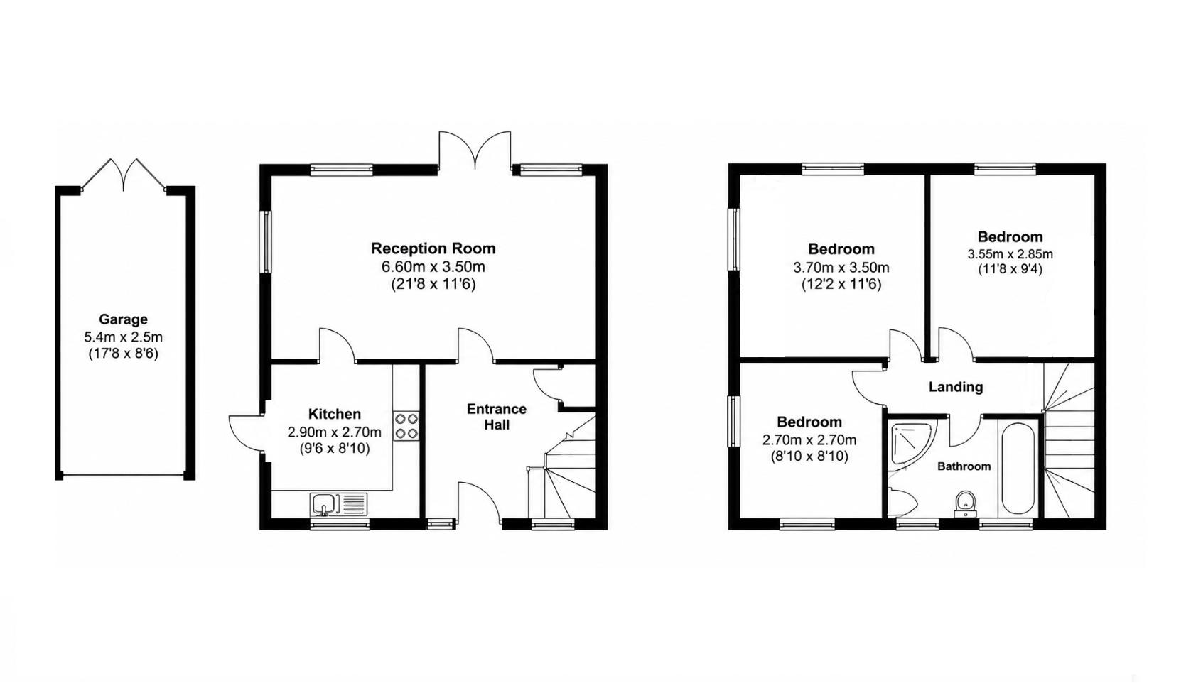 25, Lullington Garth, Borehamwood floorplan