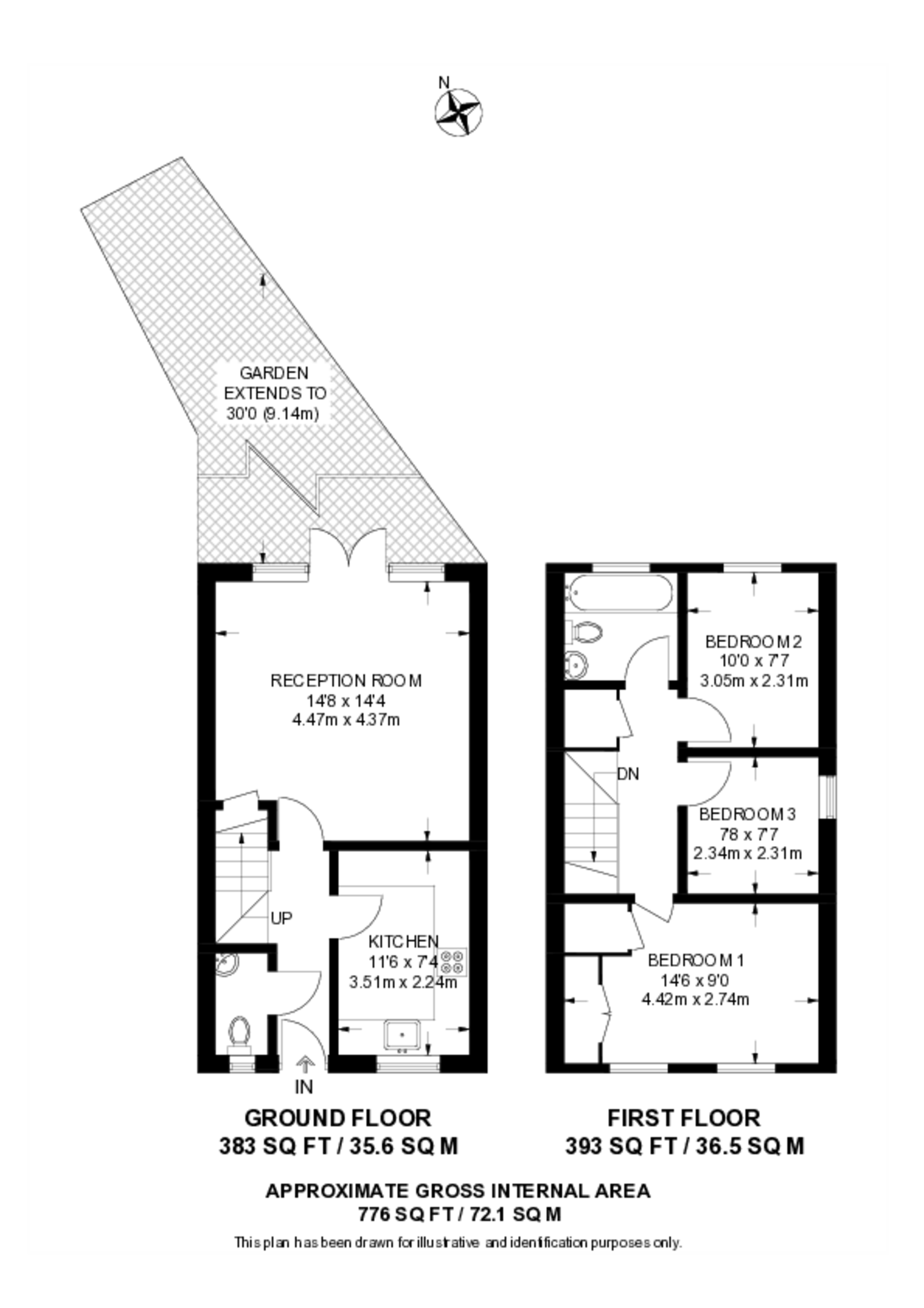 Lower Green Gardens, Worcester Park floorplan