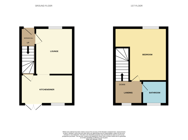 4, Wright Close, Great Yarmouth floorplan