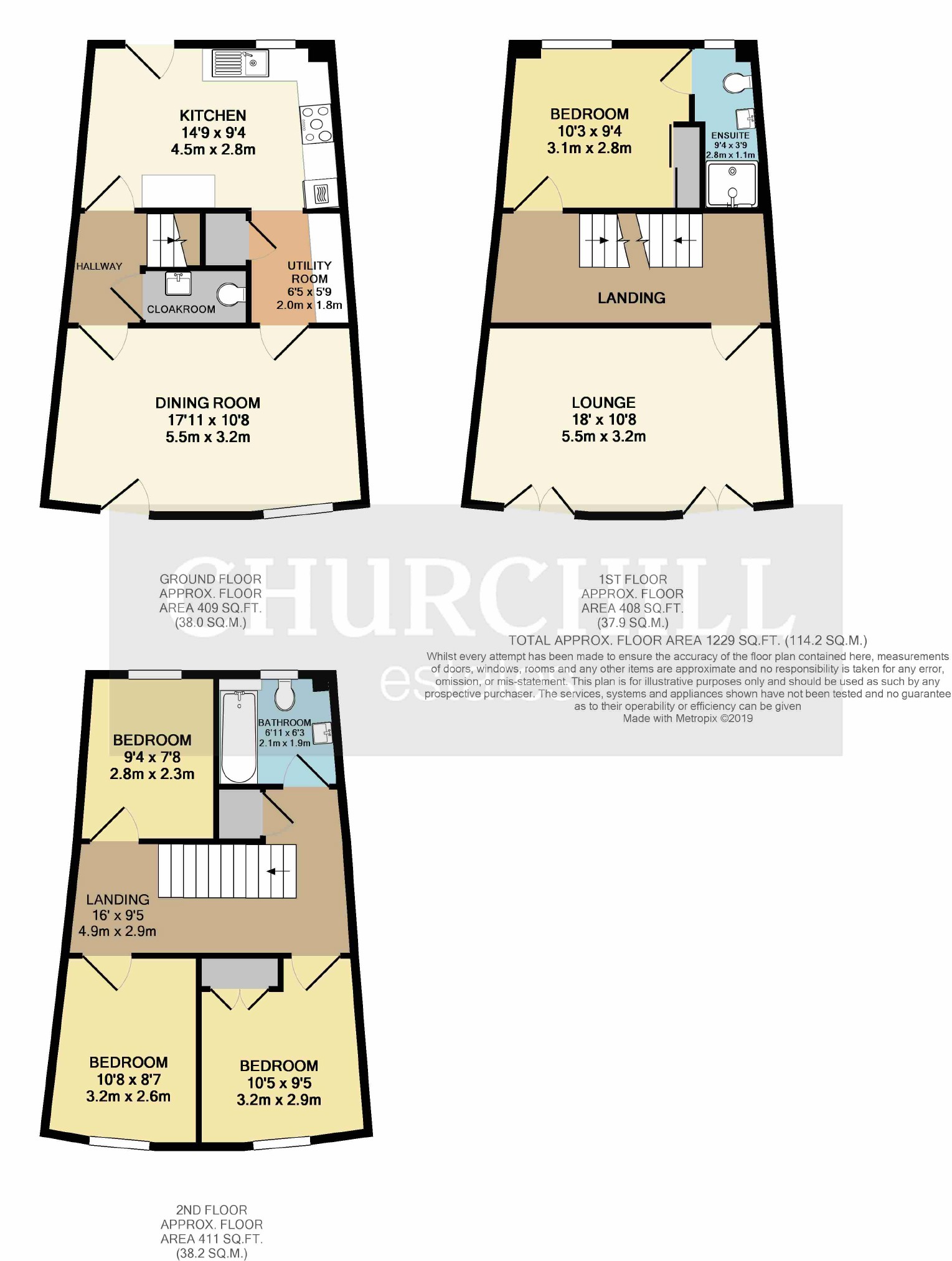 4 Bedrooms Town house for sale in The Campus, Loughton IG10