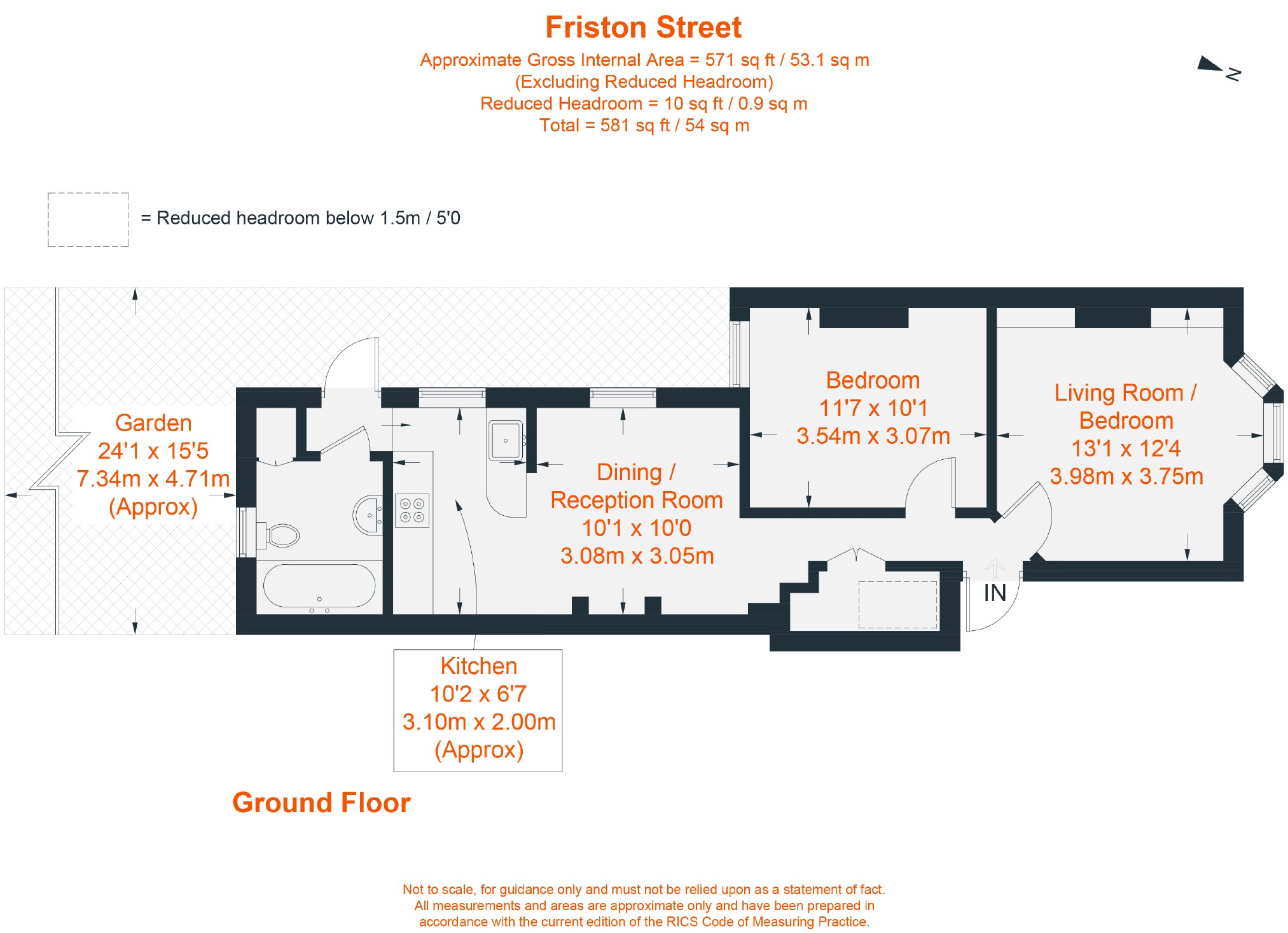 2 Bedrooms Flat for sale in Friston Street, Fulham, London SW6