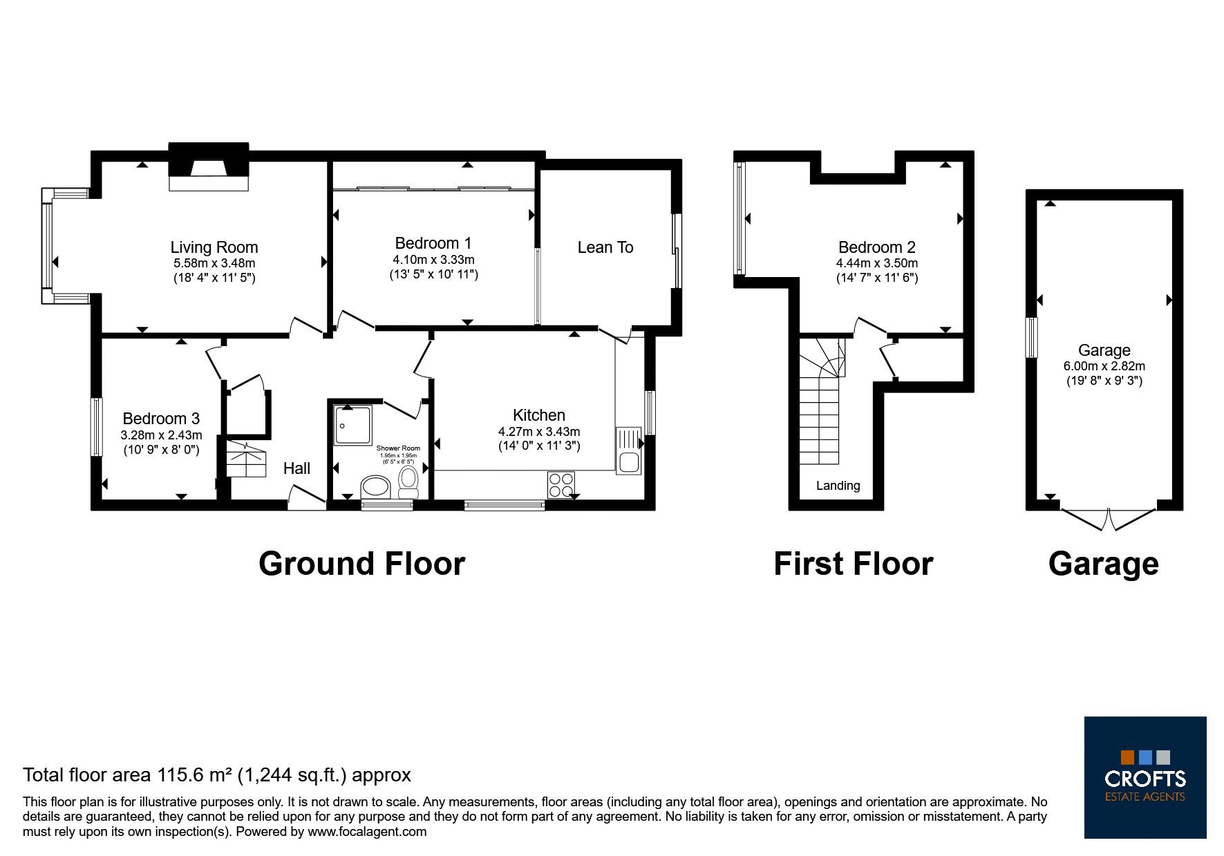22, Toll Bar Avenue, New Waltham floorplan