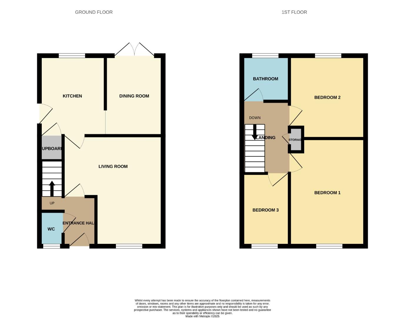 7, Lynas Place, Evenwood floorplan