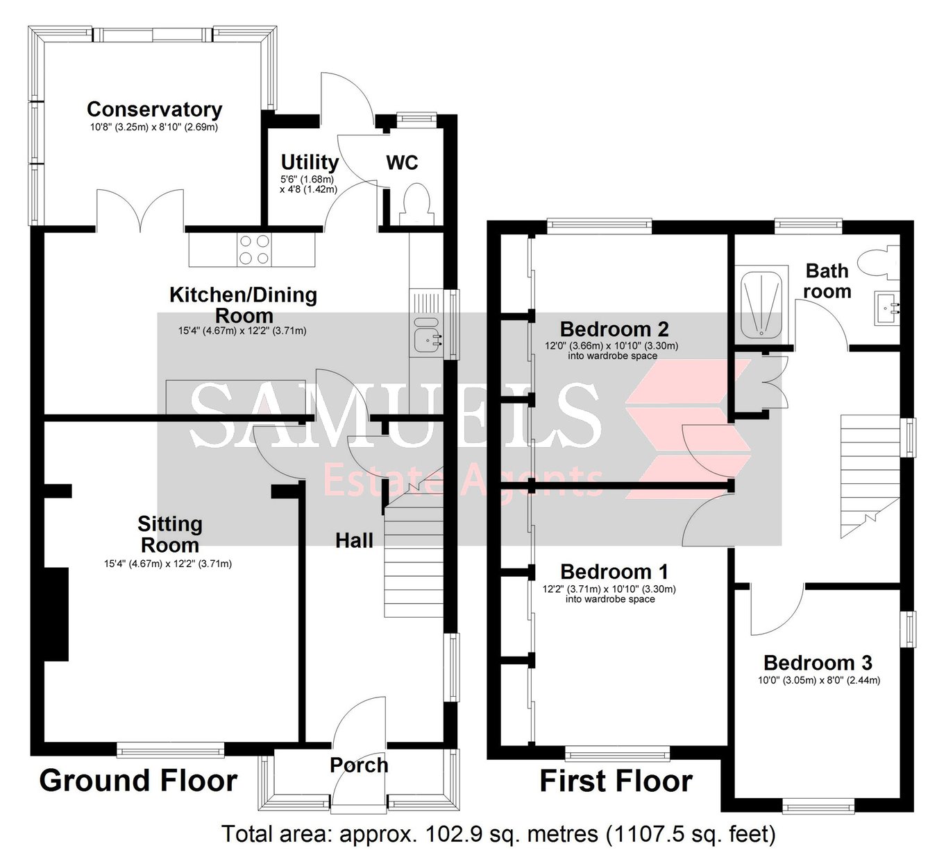 46, Kingsway, Exeter floorplan