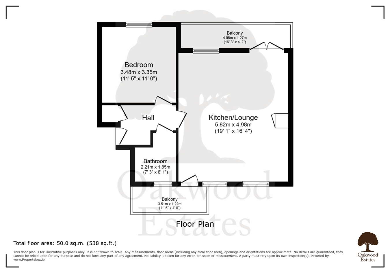 8 Hampshire Lodge, Courtlands, Maidenhead floorplan