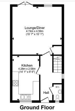 43, Fenmen Place, Wisbech floorplan