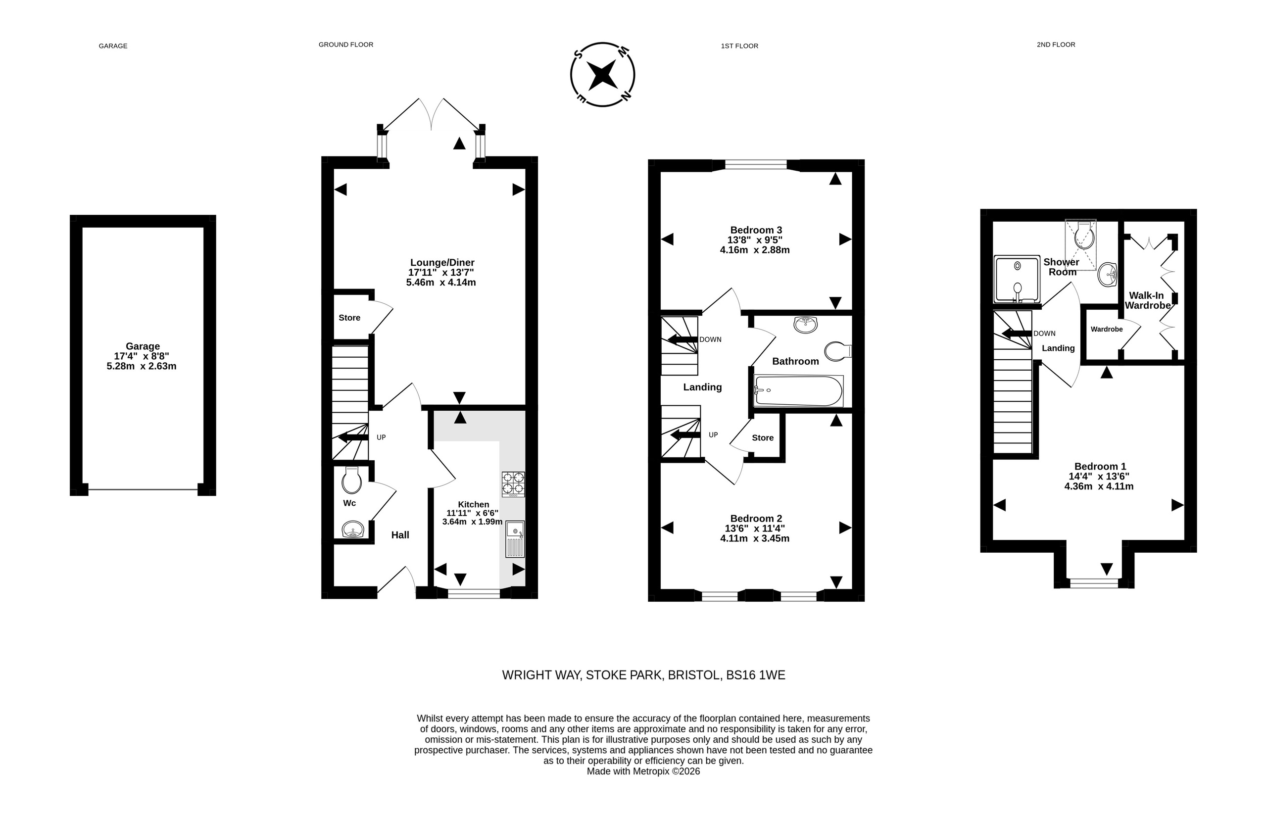 3 Wright Way, Bristol floorplan