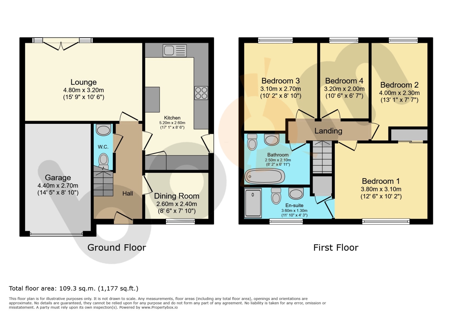 3, Hallhill Wynd, Johnstone floorplan