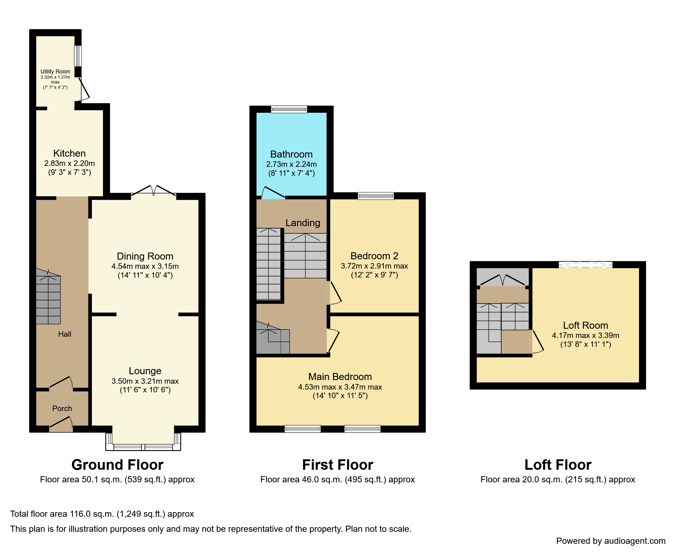 Sisson Street, Rhyl LL18, 2 bedroom terraced house for sale 61887722
