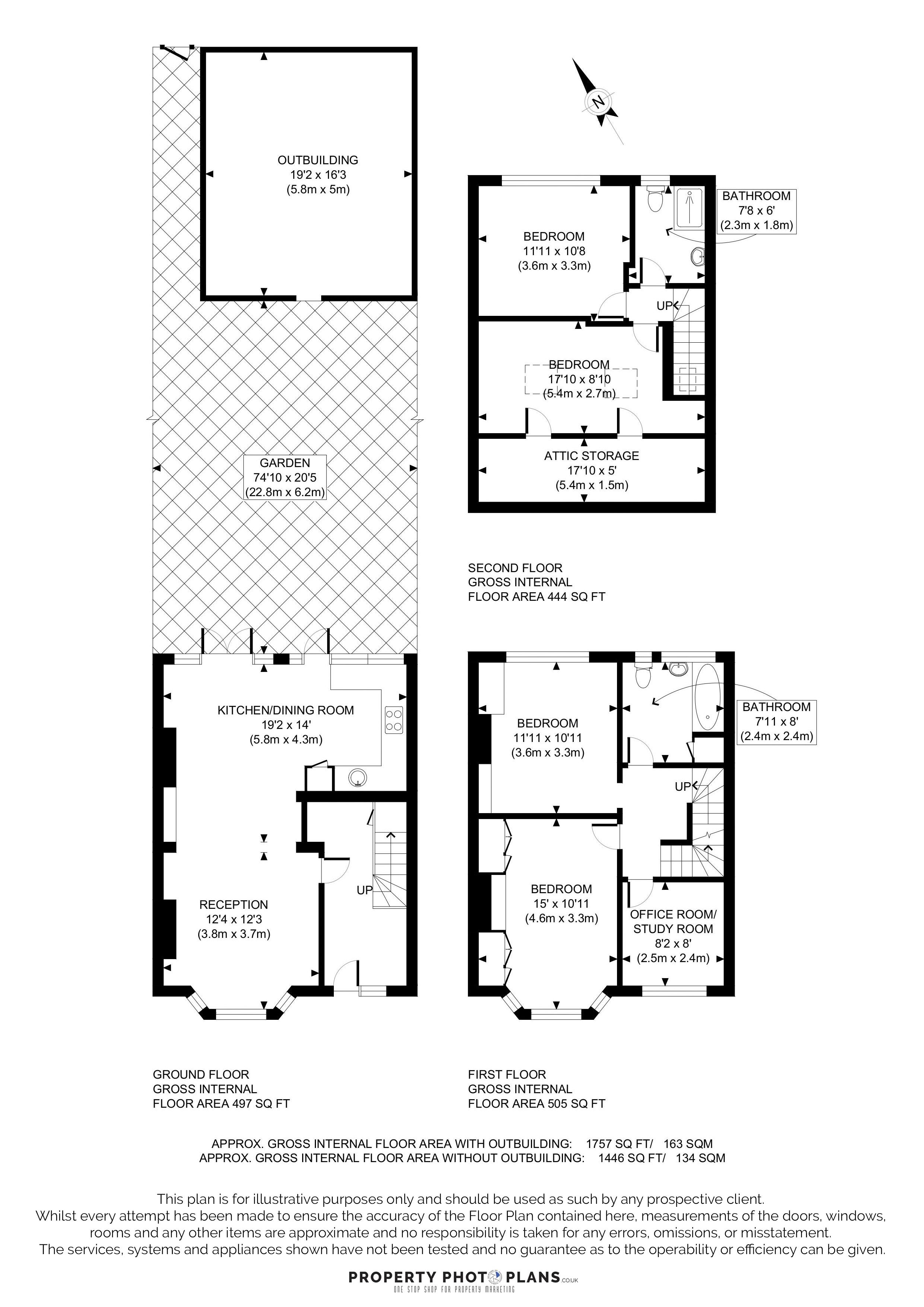 55, Woodlands, North Harrow floorplan