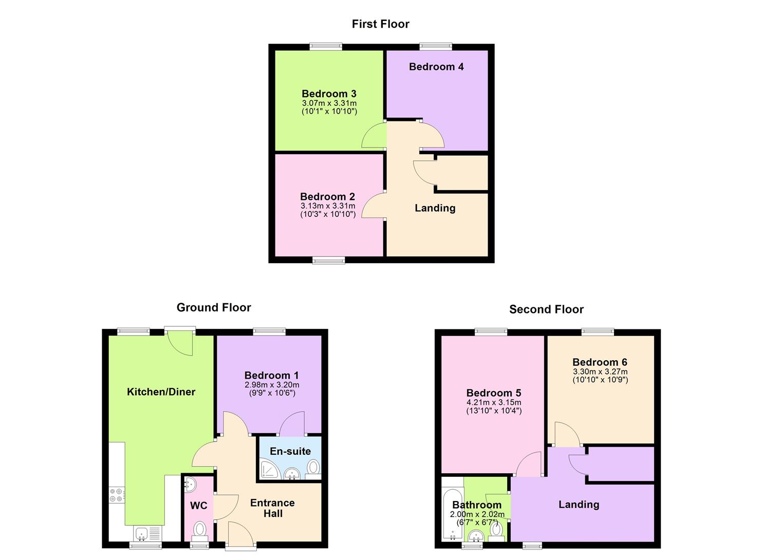 1, Brudenell, Peterborough floorplan