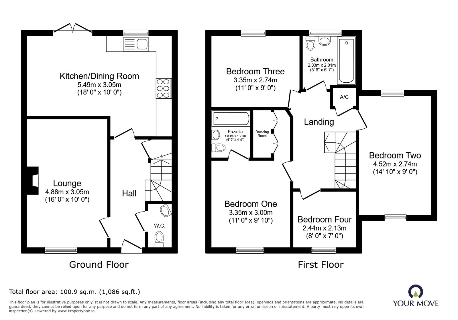 6, Coronet Drive, Leicestershire floorplan