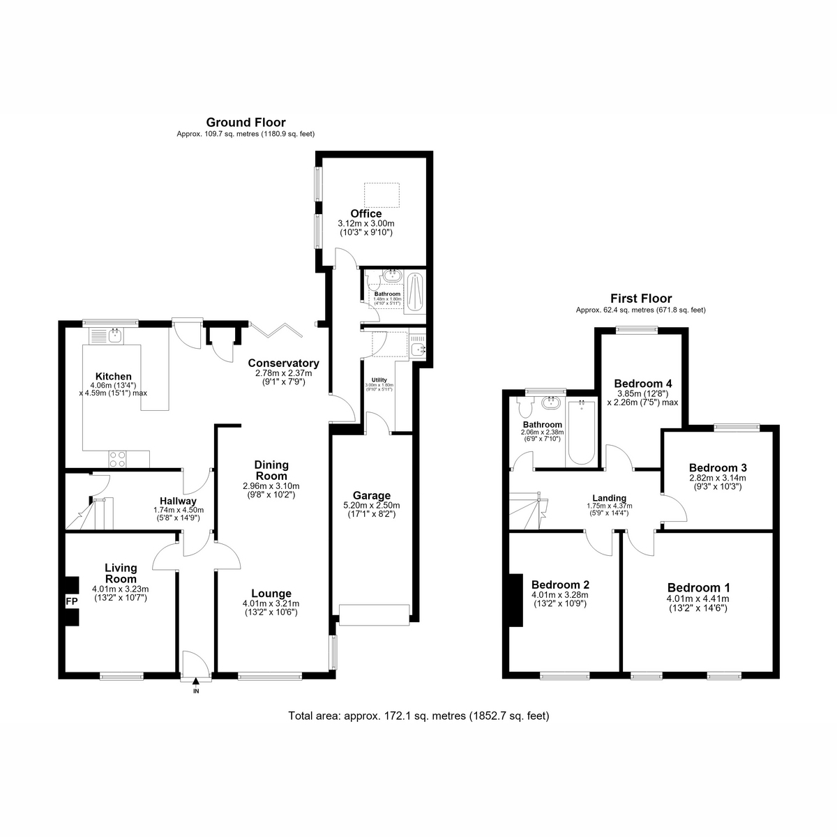 109, Bridge Street, Macclesfield floorplan