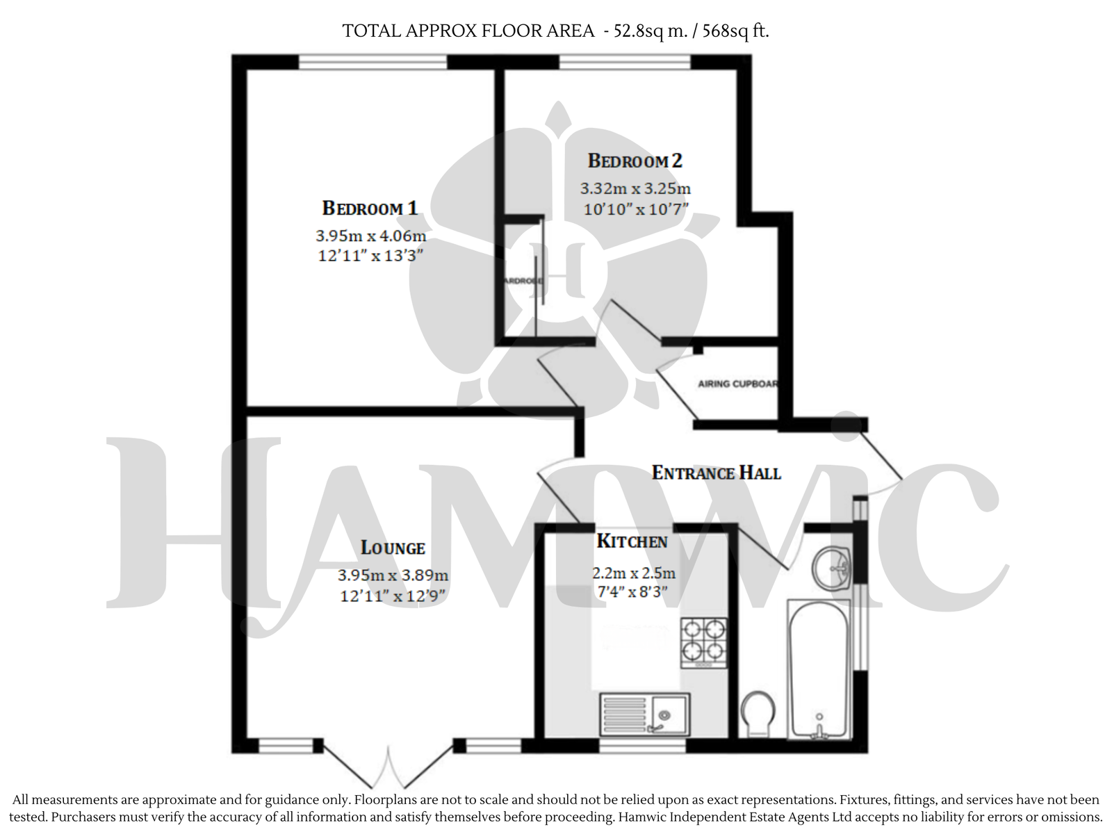 16, Bowater Way, Southampton floorplan