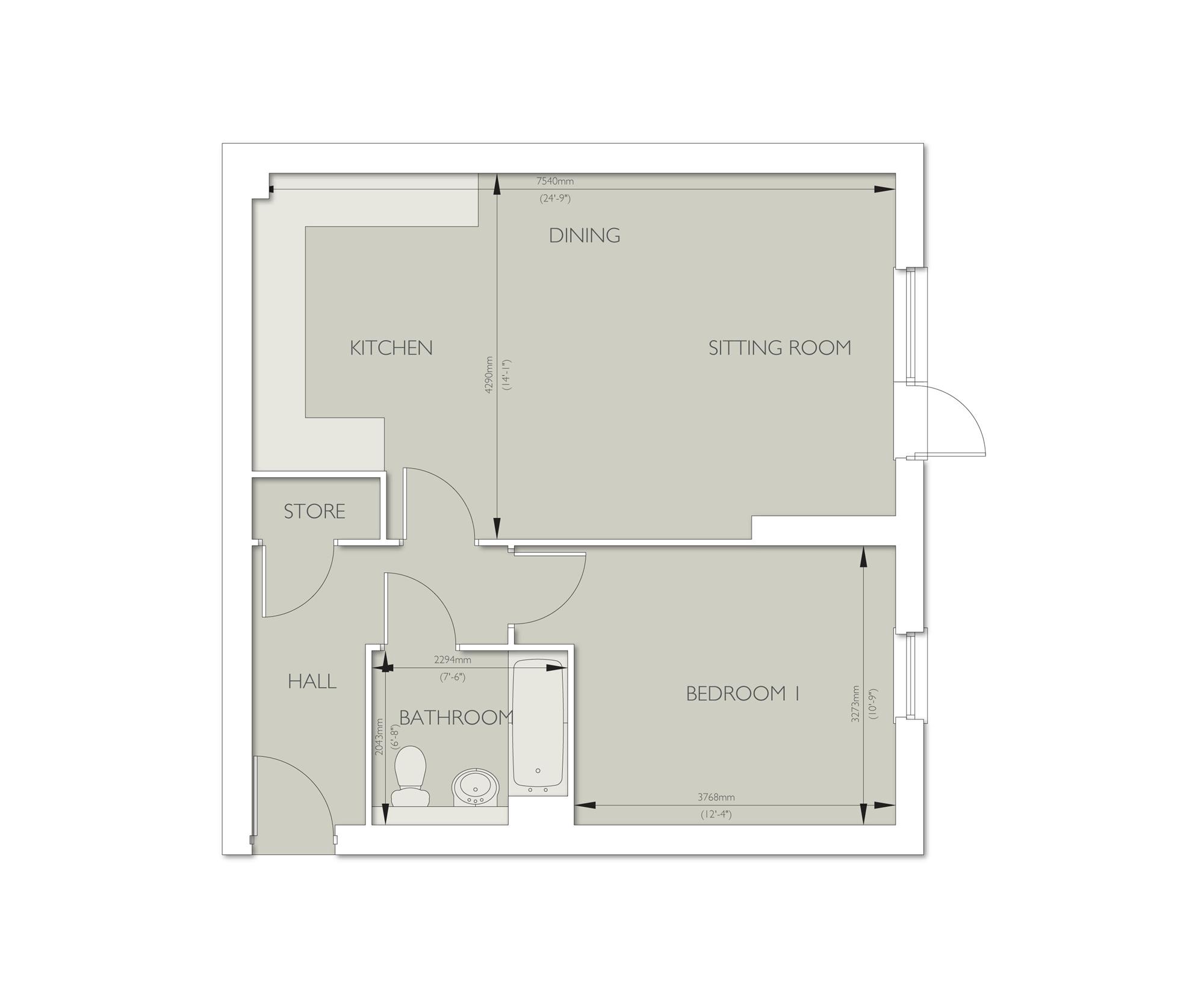 2 Bedrooms  for sale in 