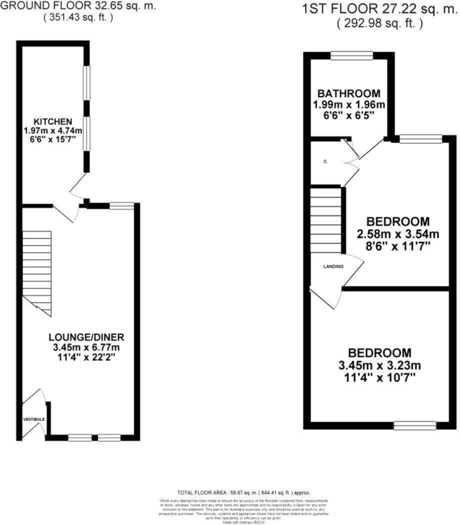 87, York Street, Liverpool floorplan