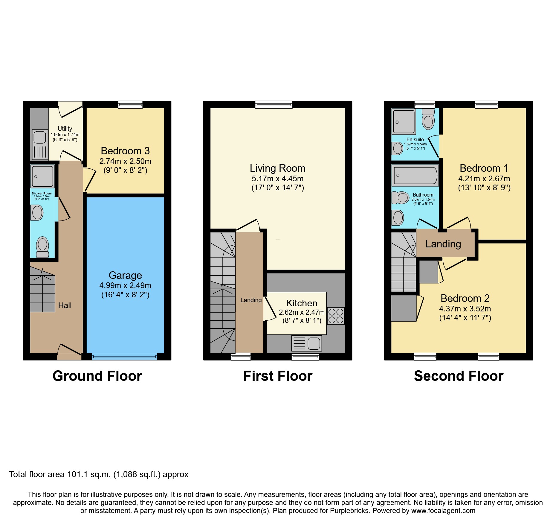 54, Watling Close, Bracebridge Heath, Lincoln floorplan