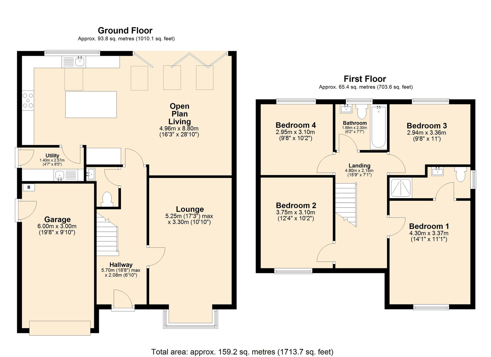 31, Slater Crescent, Upholland floorplan
