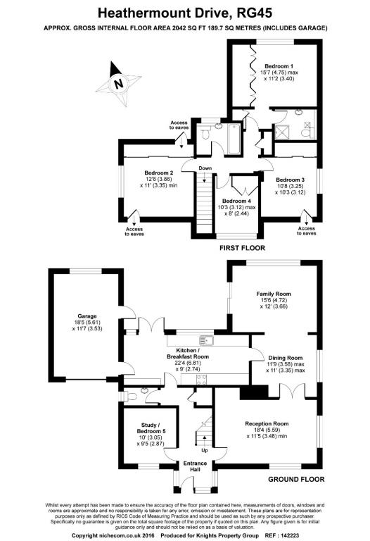 4 Bedrooms Detached house for sale in Heathermount Drive, Crowthorne RG45