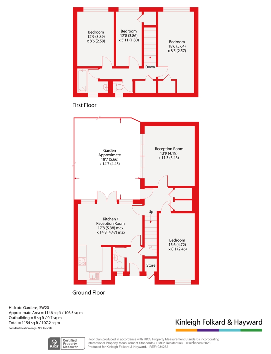 5, Hidcote Gardens, London floorplan