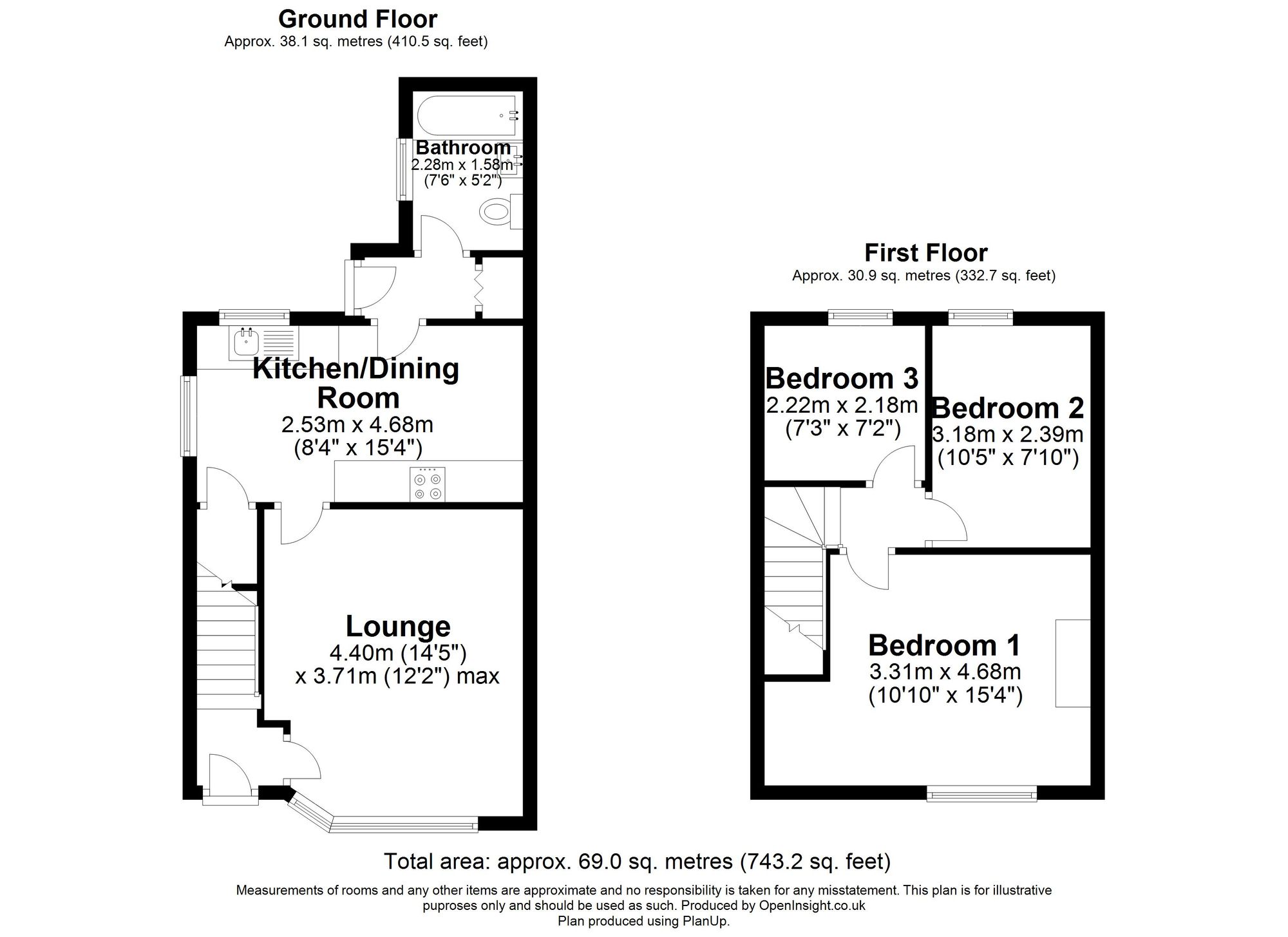 35 Moseley Avenue, Warrington floorplan