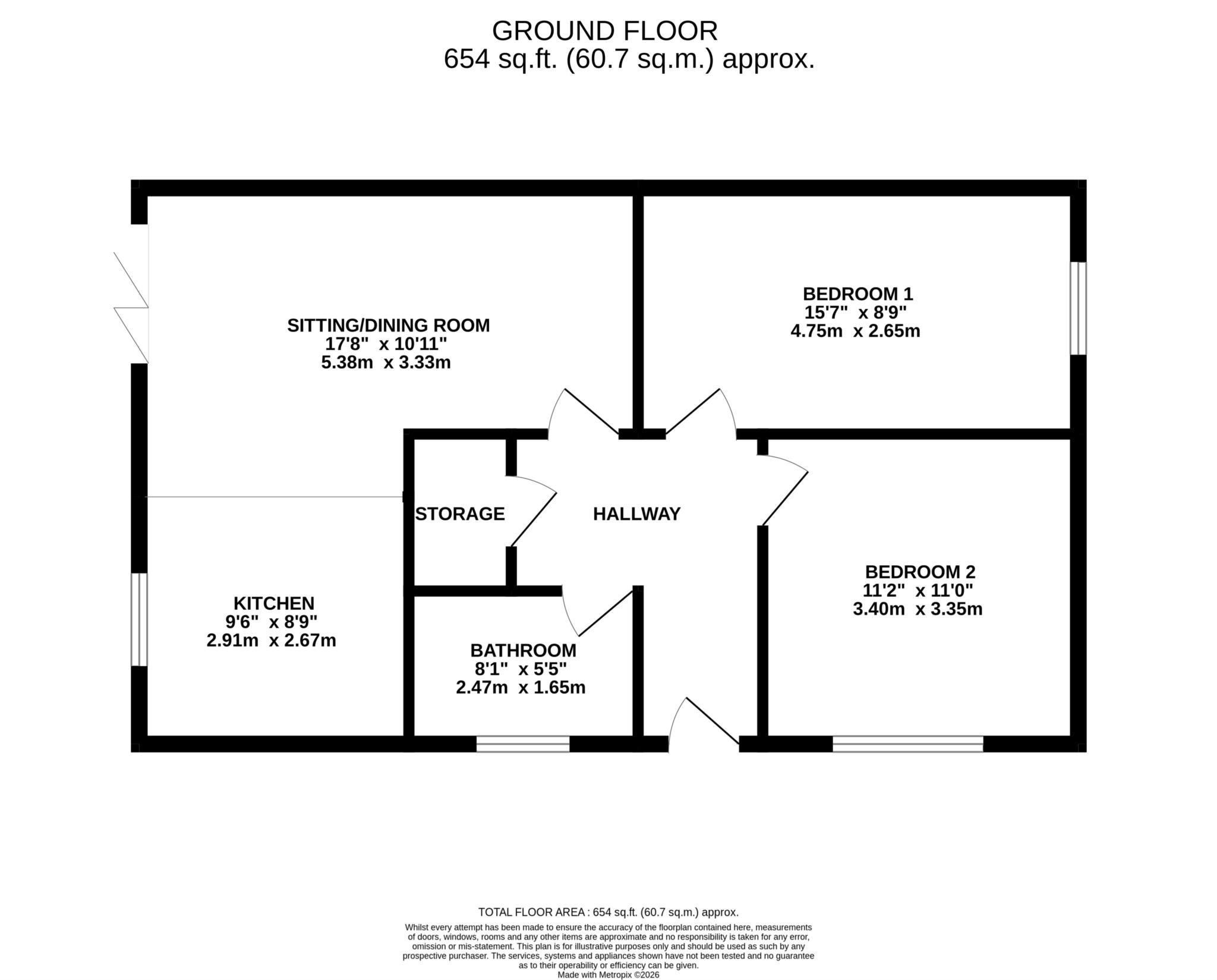 1, Page Road, Norwich floorplan