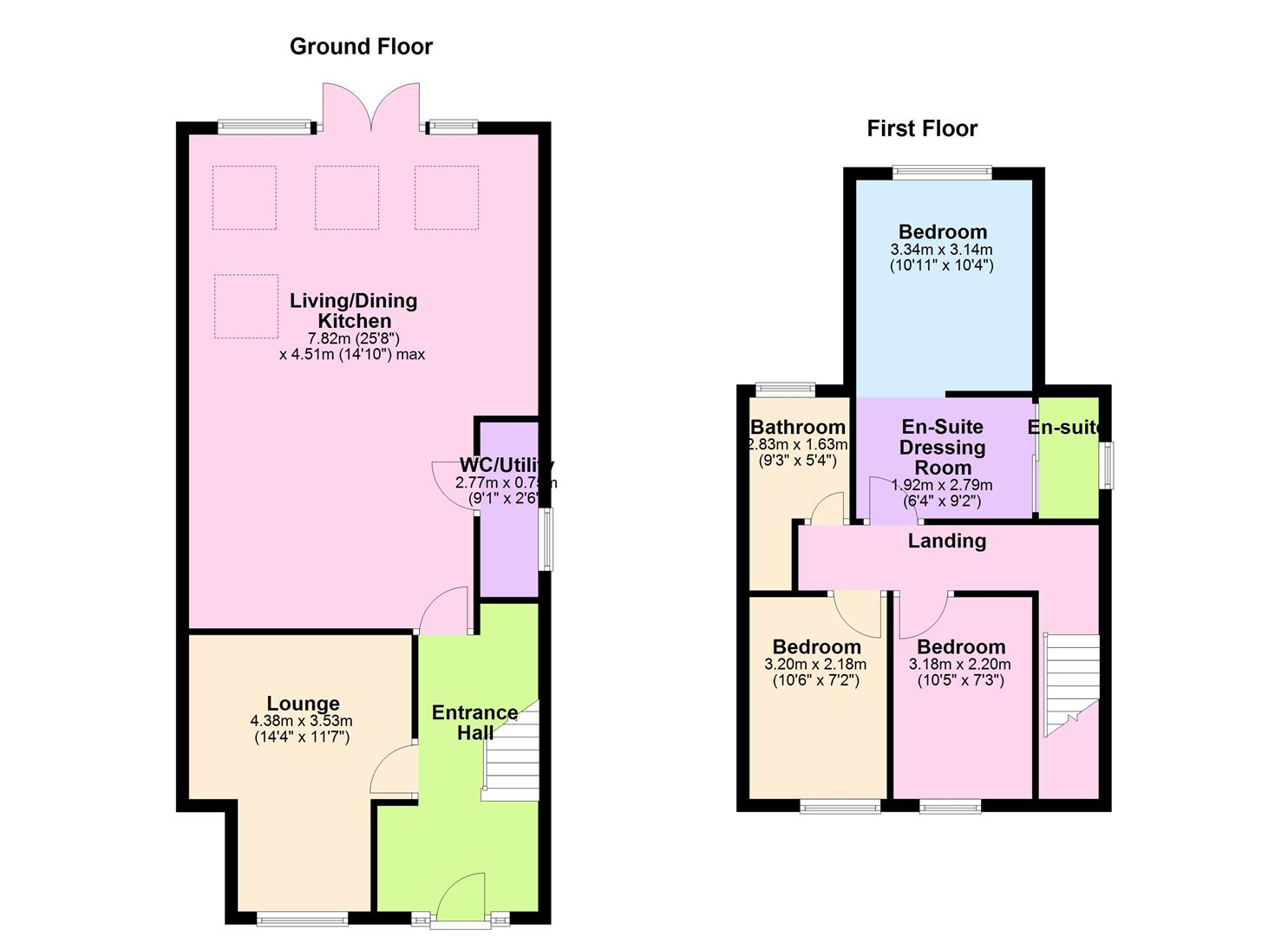 33, Britannia Road, Burbage floorplan