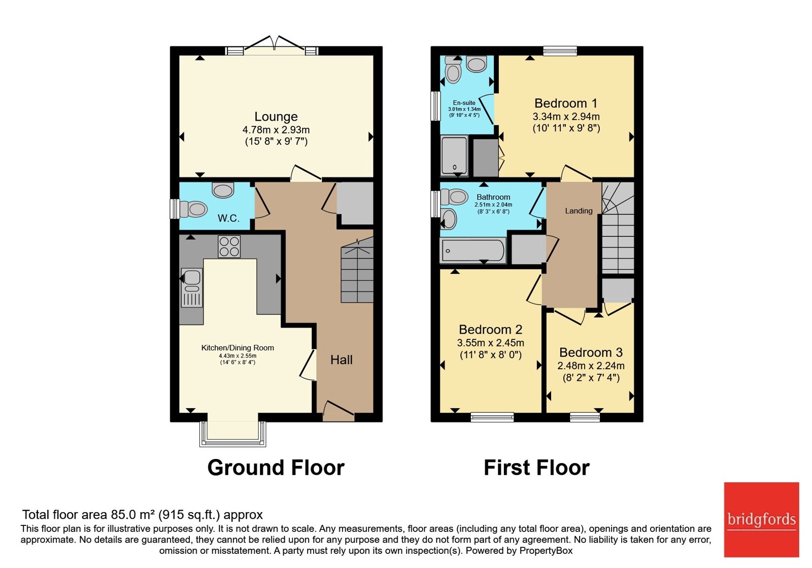 16, Wilmot Drive, Staffordshire floorplan