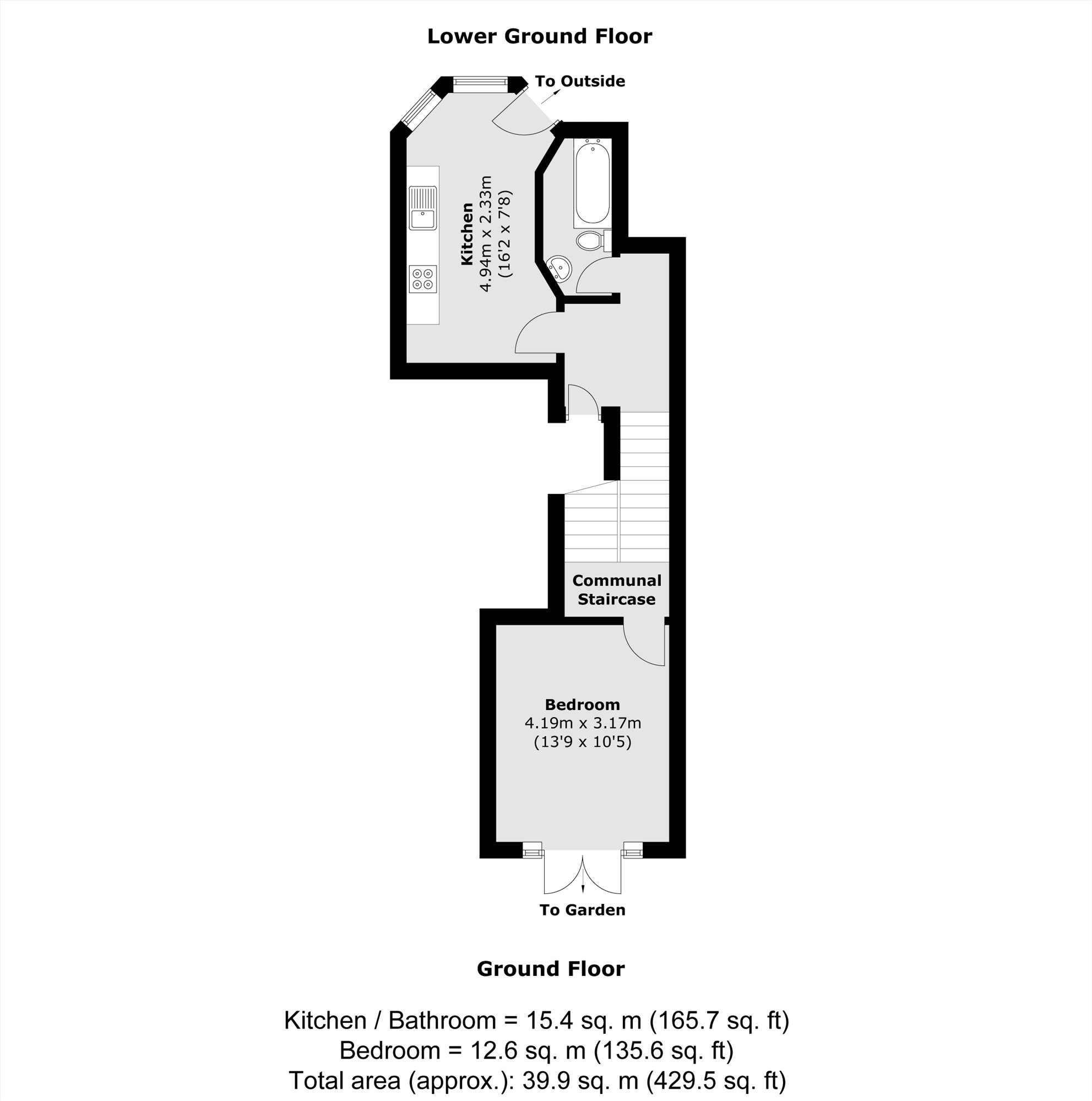 Sotheby Road, London floorplan