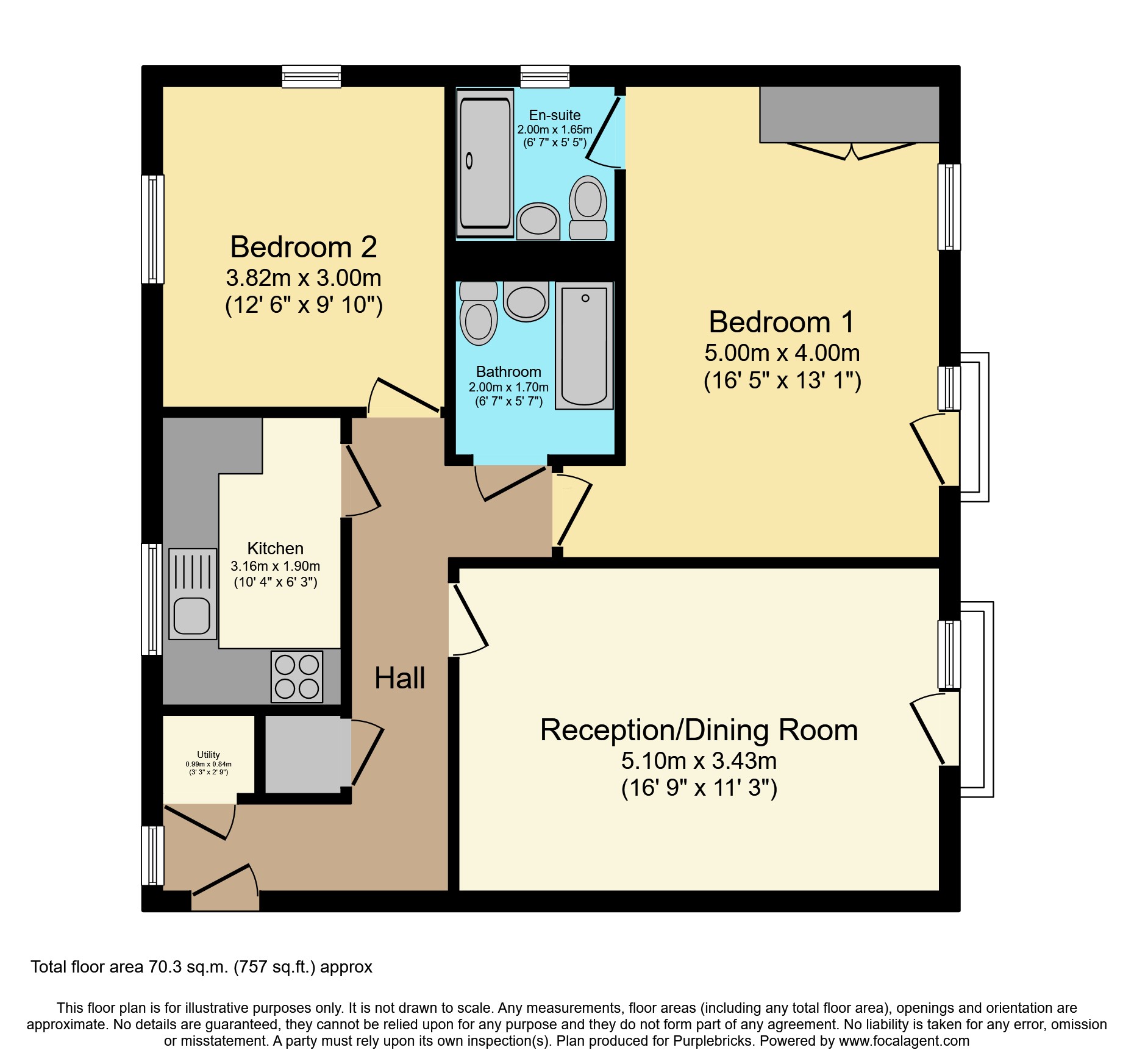 8, The Cedars, Broxbourne floorplan