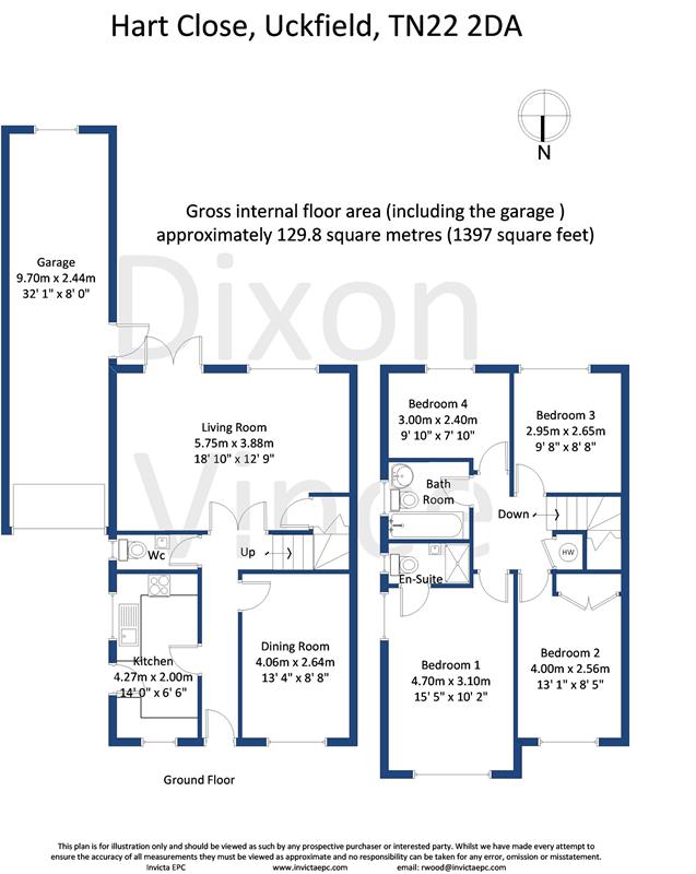 4 Bedrooms Detached house for sale in Hart Close, Uckfield TN22