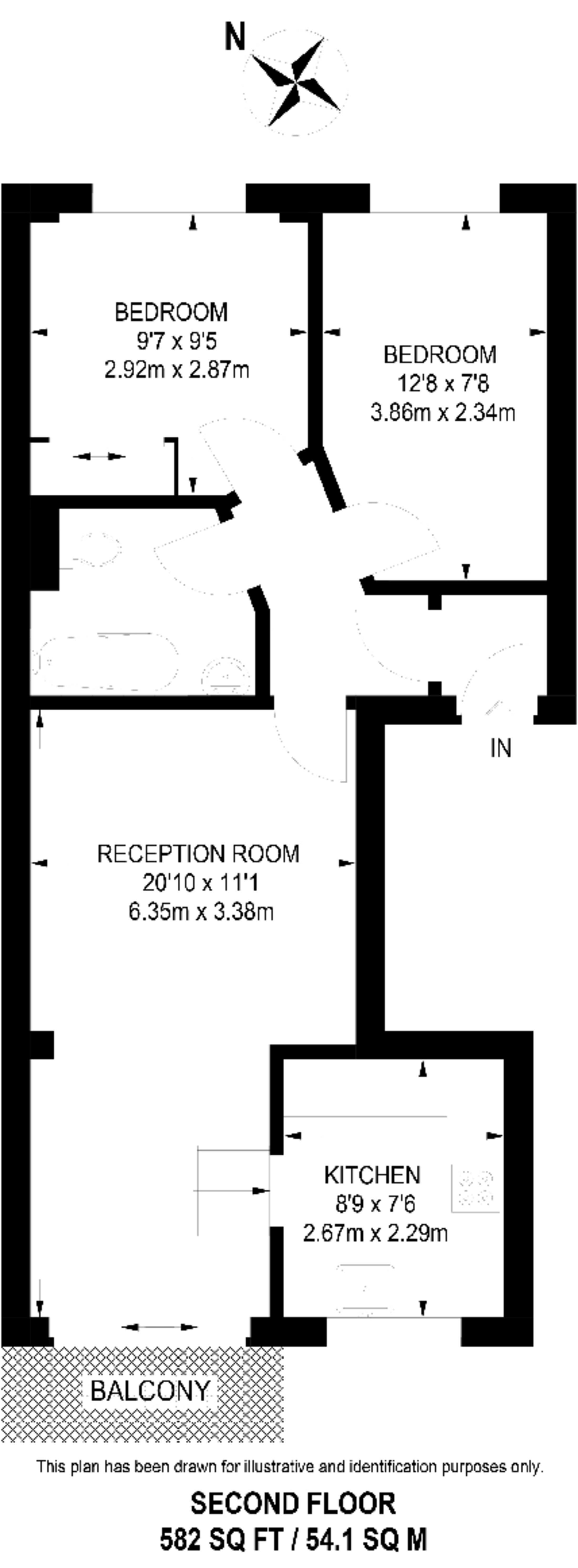Upper Tachbrook Street, Pimlico floorplan