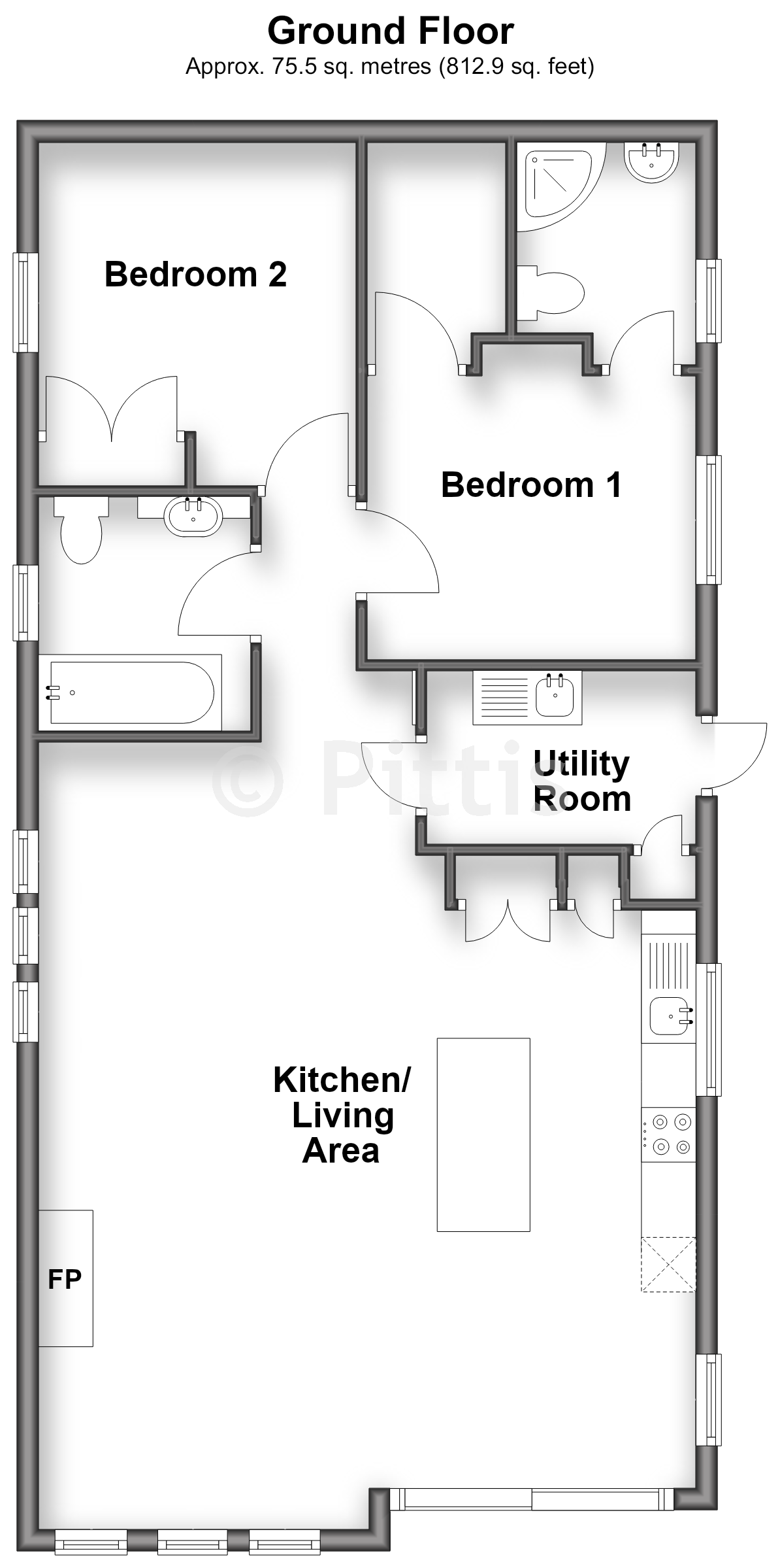 Admiral Park Nodes Point Holiday Park, Nodes Road, Ryde floorplan