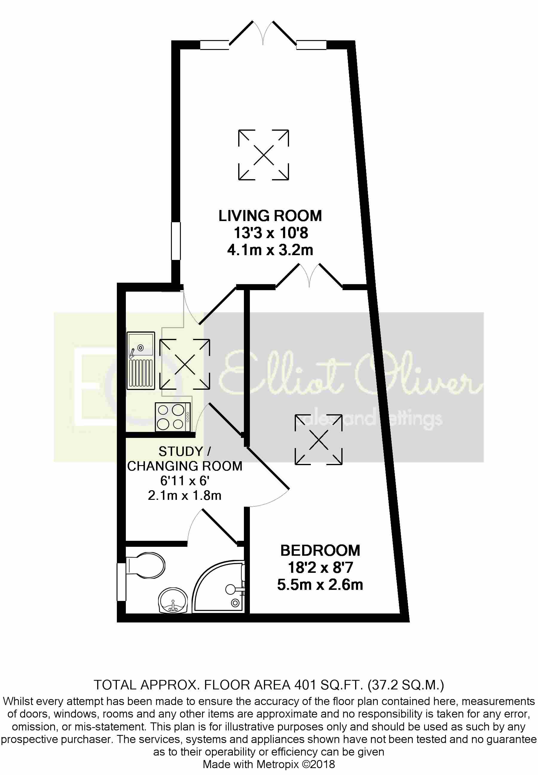 1 Bedrooms Flat to rent in Pittville Circus Road, Pittville, Cheltenham GL52