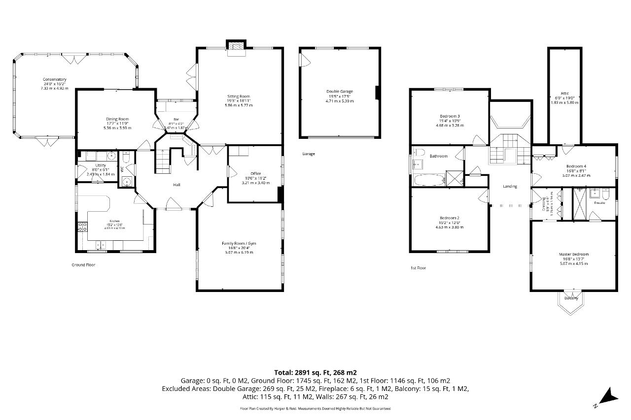 1, Little Meadow, Milton Keynes floorplan
